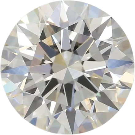 2.02 Carat H VVS2 Round Lab Diamond