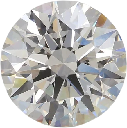 2.02 Carat H VVS2 Round Lab Diamond