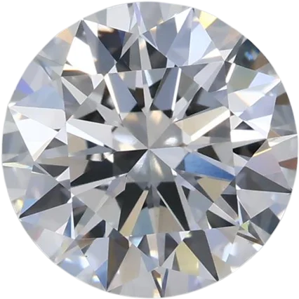 2.04 Carat E VVS2 Round Lab Diamond