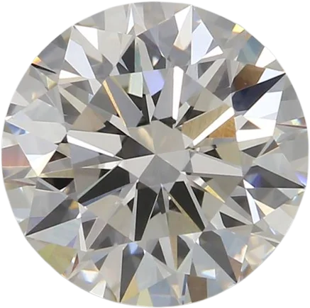 2.04 Carat H VVS2 Round Lab Diamond