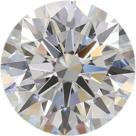 2.54 Carat E VVS2 Round Lab Diamond