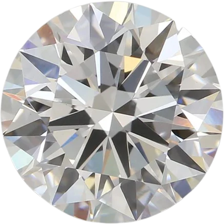 2.54 Carat E VVS2 Round Lab Diamond