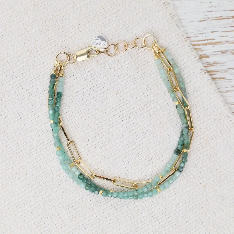 Emerald Solara Bracelet