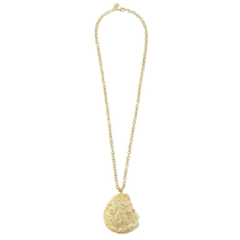 Long Oyster Necklace