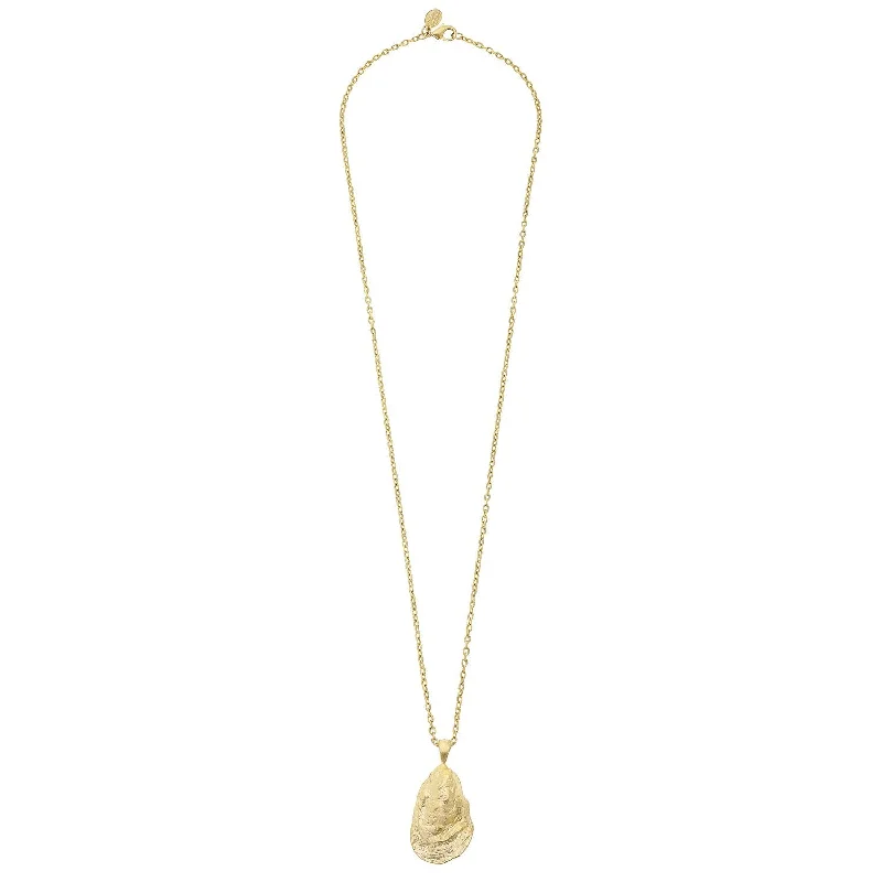 Long Oyster Necklace