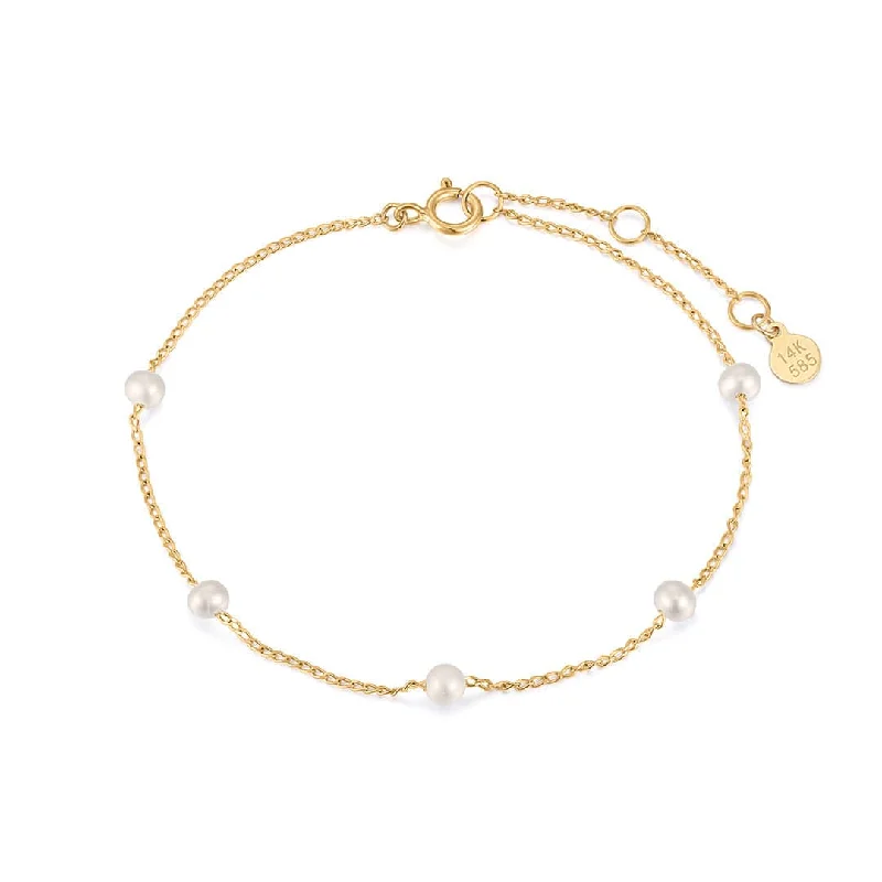 Fergie Pearl Station Bracelet