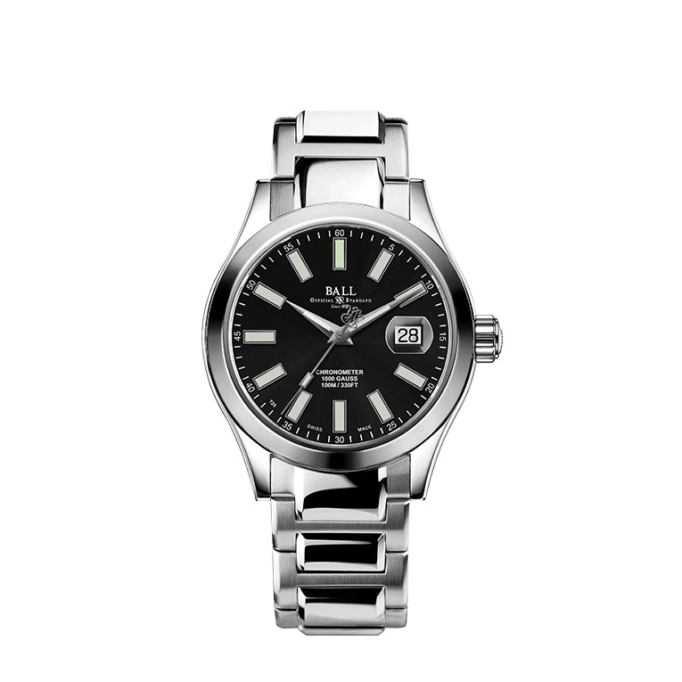 Ball Engineer III Auto Steel Black Dial 40mm