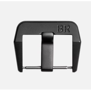 Bell & Ross Pin Buckle in Micro-Blasted Steel Black PVD