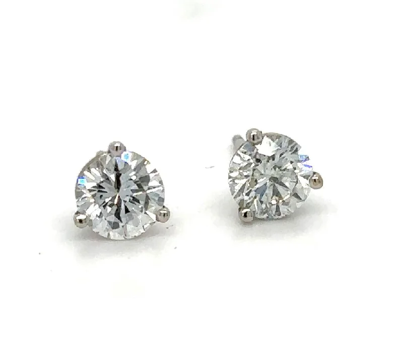 Estate Diamond Earrings