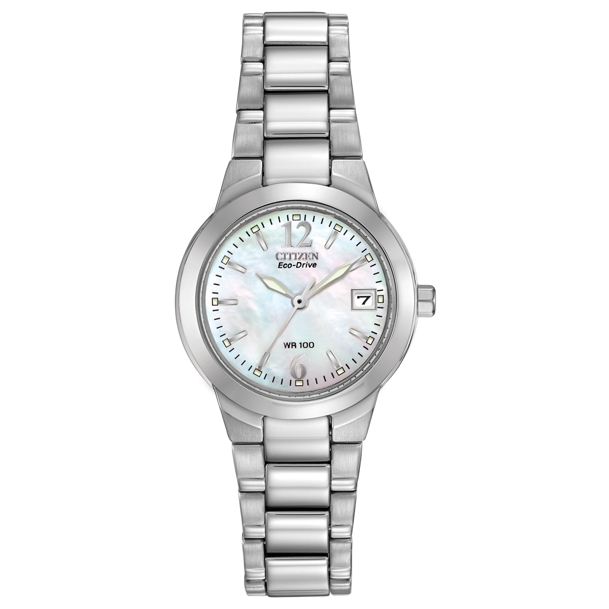 Citizen Chandler Stainless Steel MOP Dial 26mm Eco-Drive