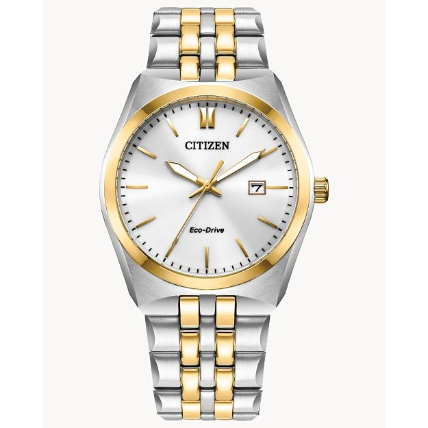 Citizen Corso Two-Tone White Dial Eco-Drive