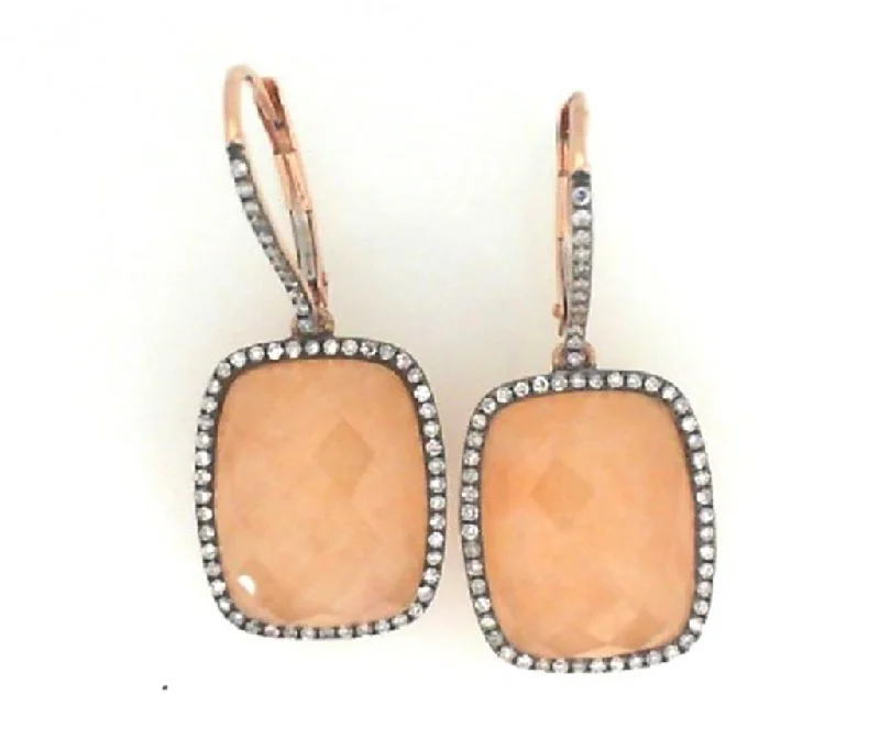 Estate Colored Stone Earrings