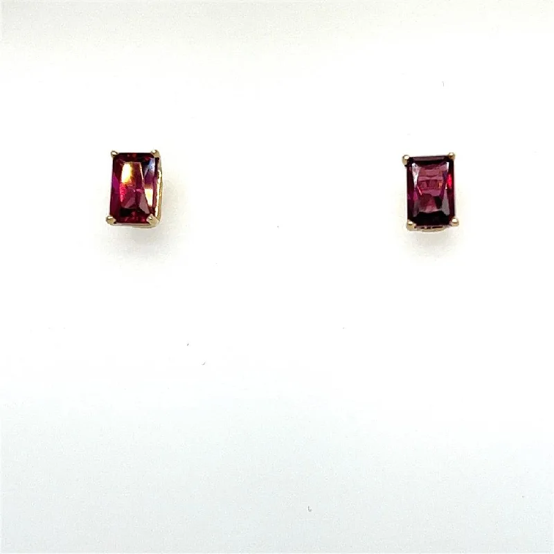 Estate Colored Stone Earrings