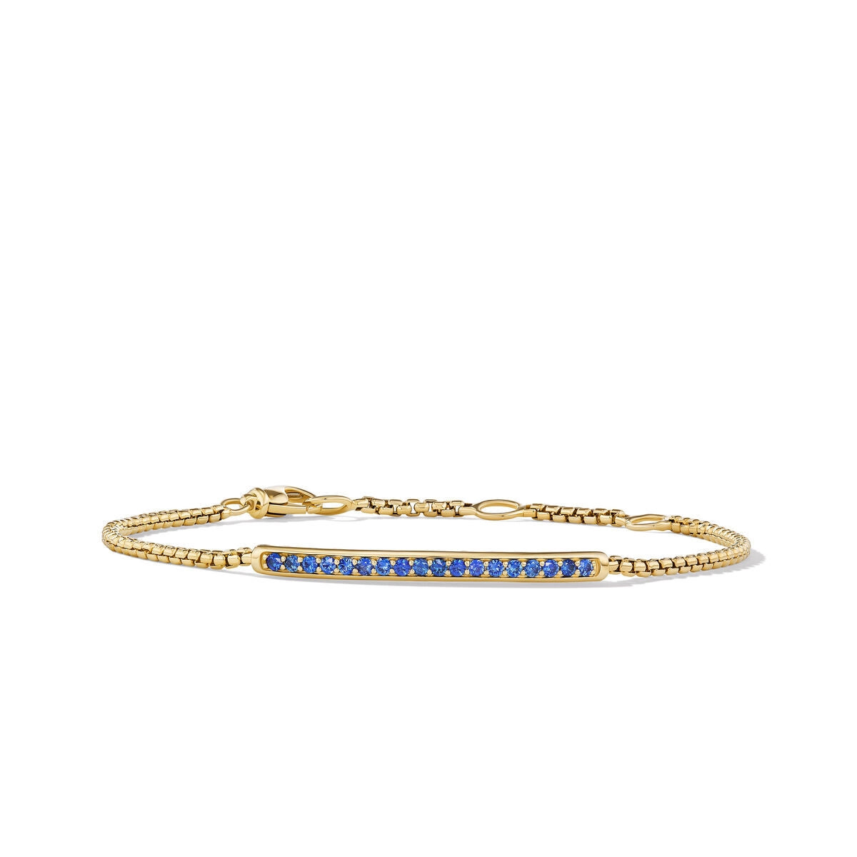 David Yurman 1.7mm Petite Pave Bar Bracelet