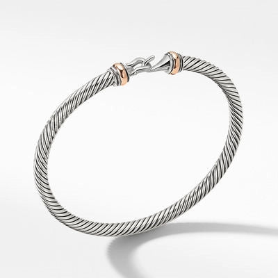 David Yurman 4mm Buckle Classic Cable Bracelet