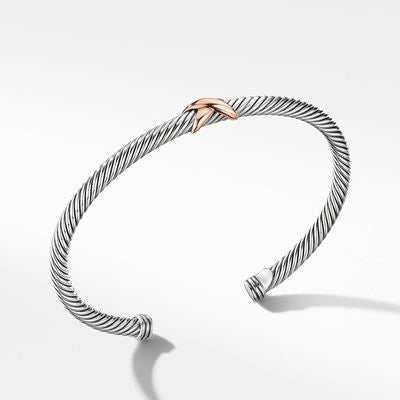 David Yurman 4mm X Classic Cable Bracelet