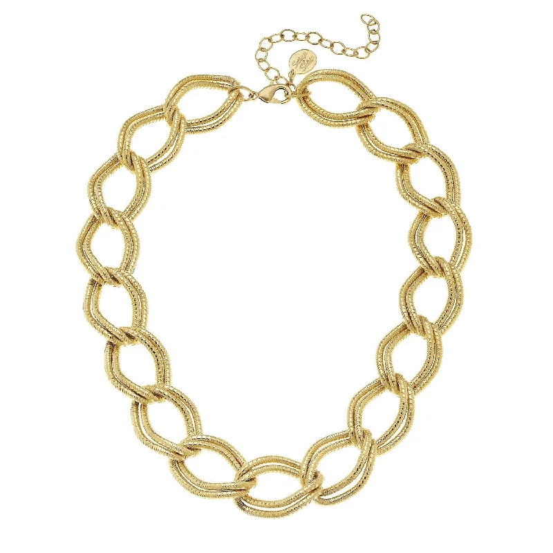 Double Loop Chain Necklace