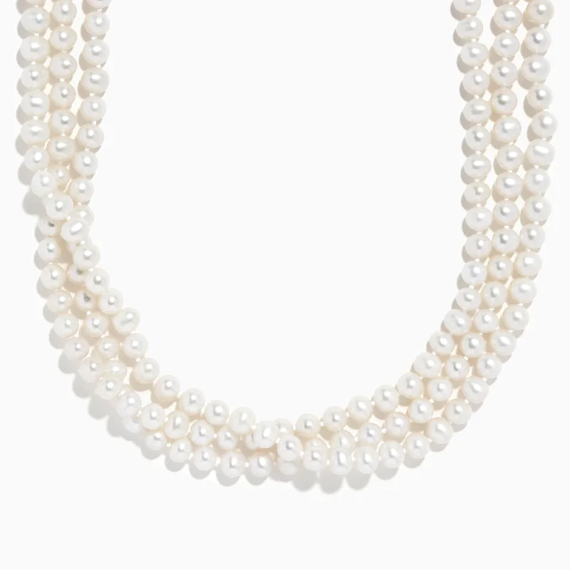 Cultured Fresh Water Pearl String Necklace