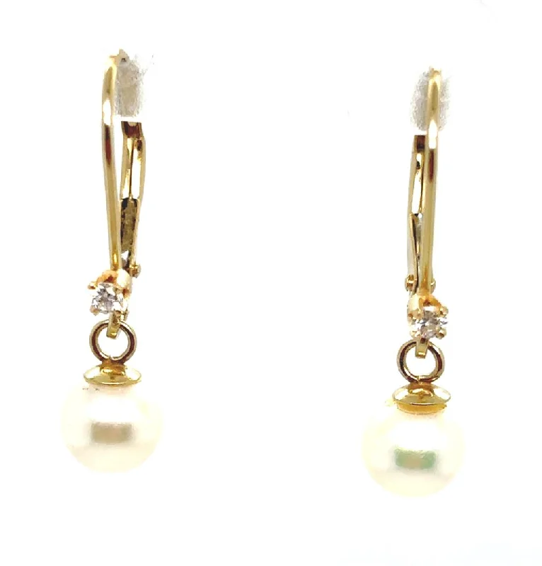 Estate Colored Stone Earrings