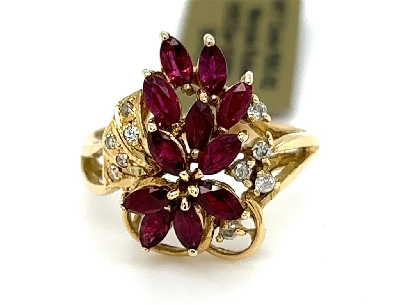 Estate Color Stone Ring