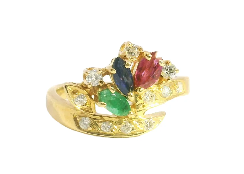 Estate Color Stone Ring