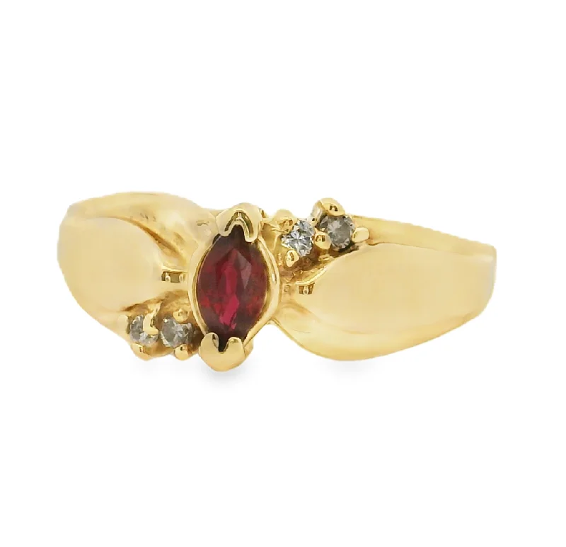 Estate Color Stone Ring