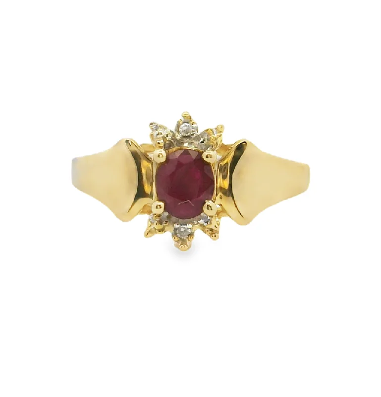 Estate Color Stone Ring