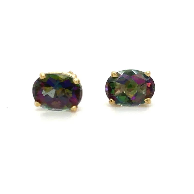 Estate Colored Stone Earrings