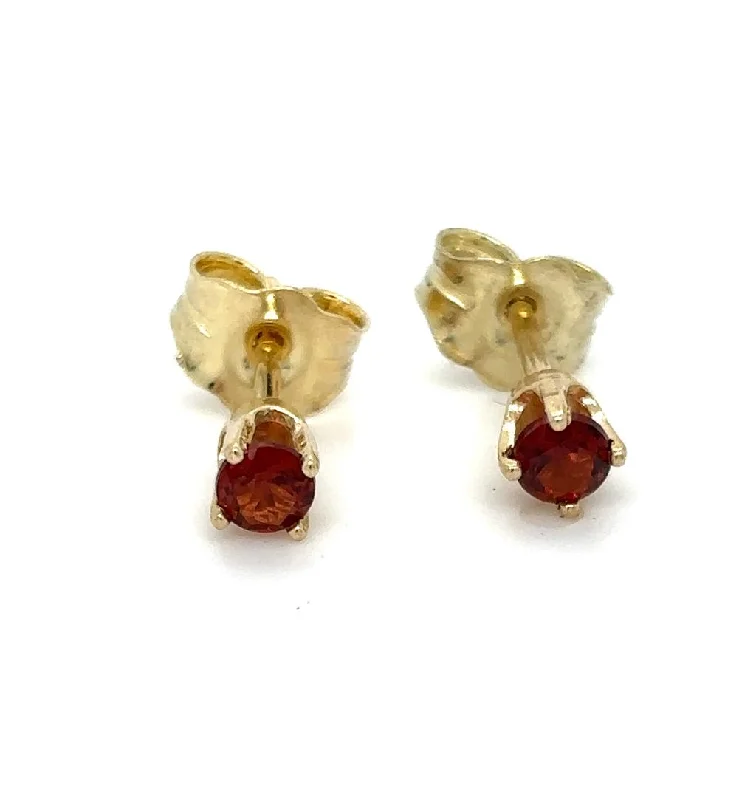 Estate Colored Stone Earrings