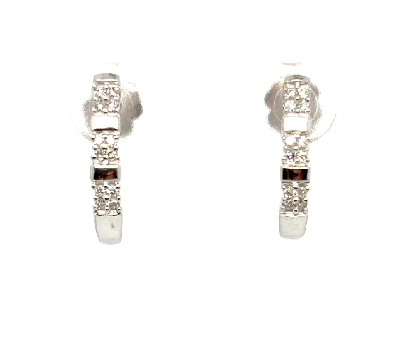 Estate Diamond Earrings