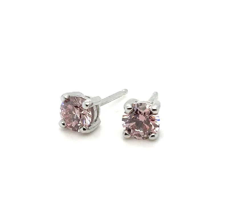 Estate Diamond Earrings