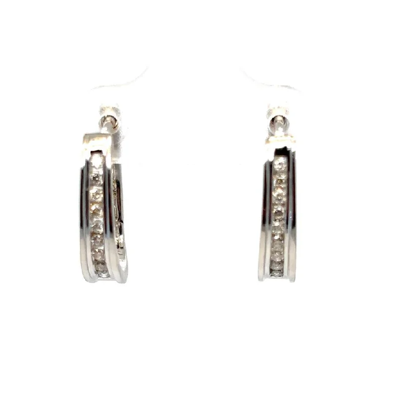 Estate Diamond Earrings