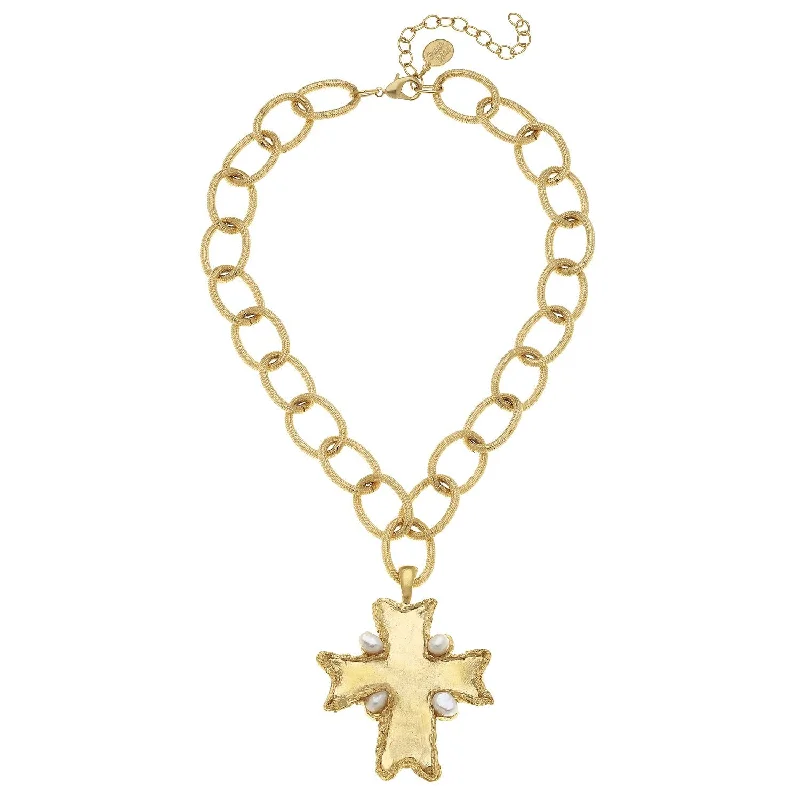 Esther Cross Necklace