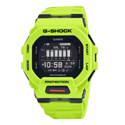 G-Shock Digital Display LED Backlight Resin Band and Case