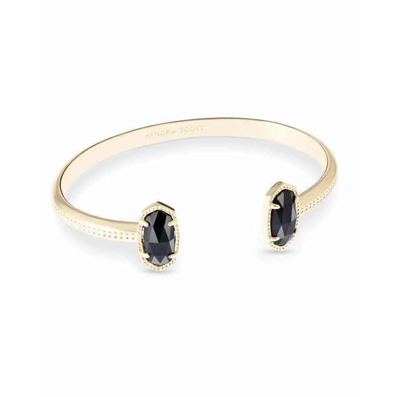 Kendra Scott Elton Bracelet with Black Glass