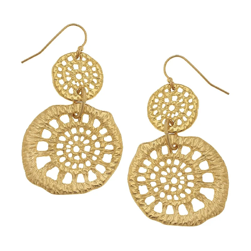 Lattice Filigree Earrings