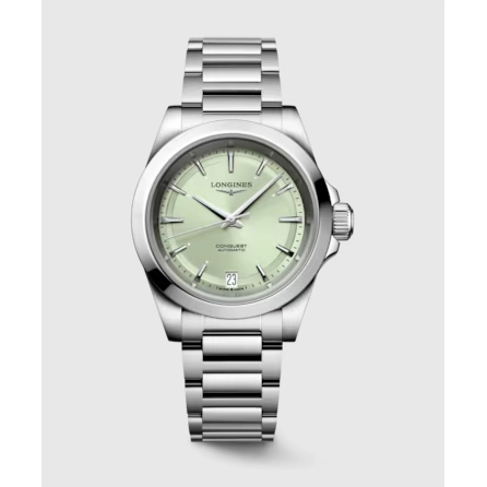 Longines Conquest 34mm Light Green Dial