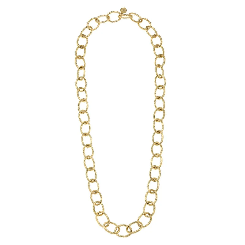 Long Loop Chain Necklace