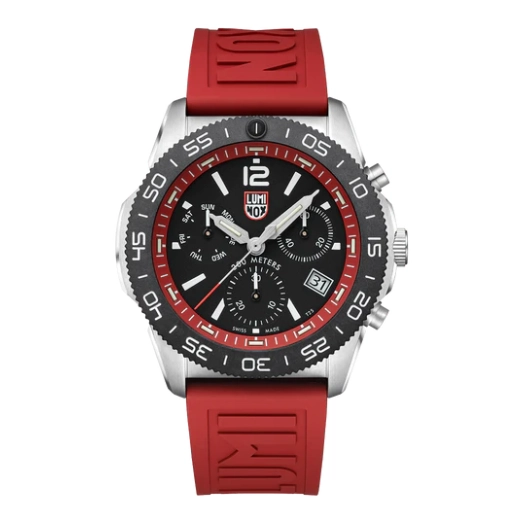 Luminox Pacific Diver Chronograph 44mm Diver Watch Red