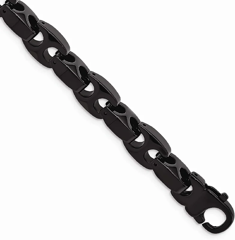 Men's Titanium 11mm Bracelet, 8.75"