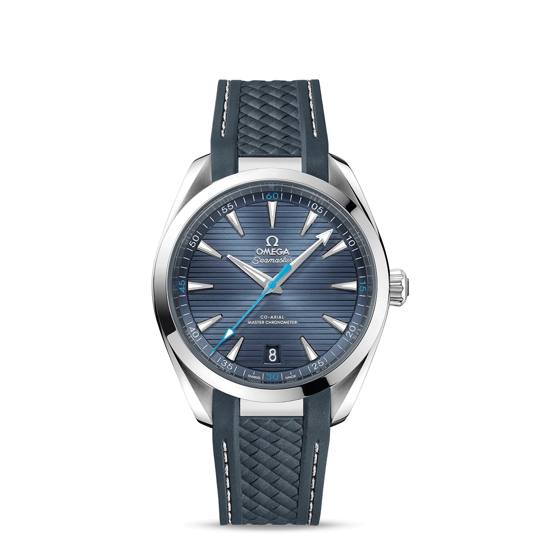 Omega Seamaster Aqua Terra Co-Axial Master Chronometer Blue Dial 41mm Automatic