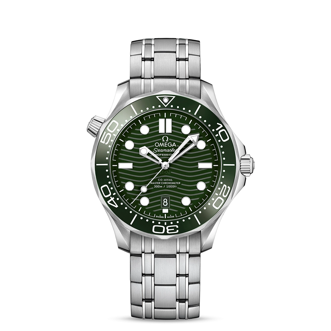 Omega Seamaster Diver 300M Co-Axial Master Chronometer 42mm Green Dial