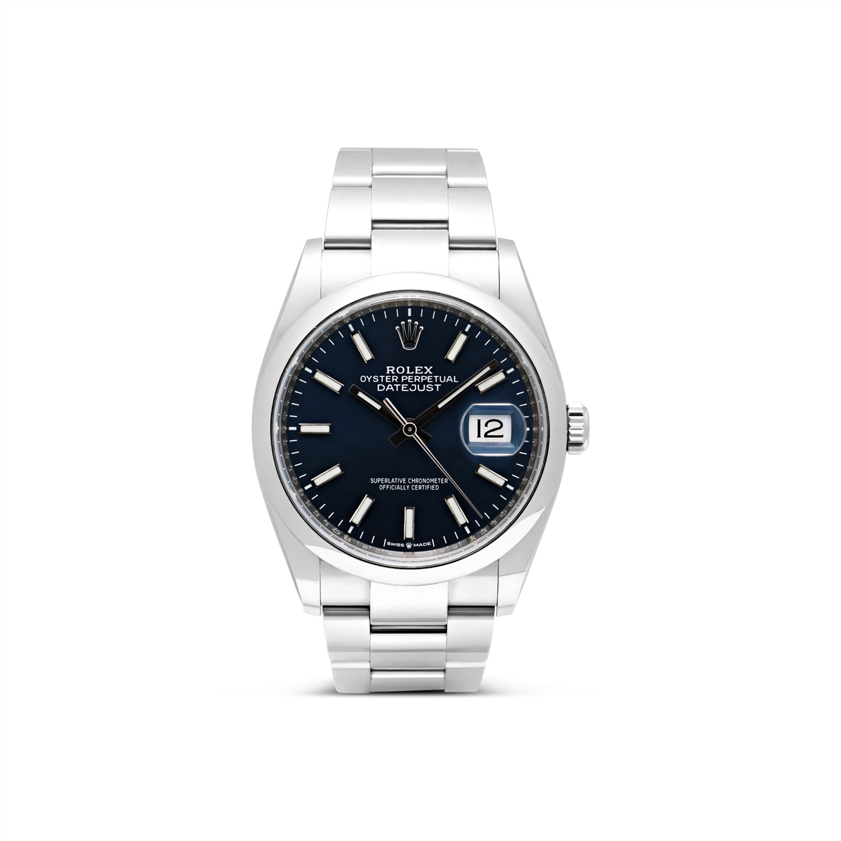 Rolex Datejust 36 Steel Blue Dial Oyster Bracelet (Preowned)