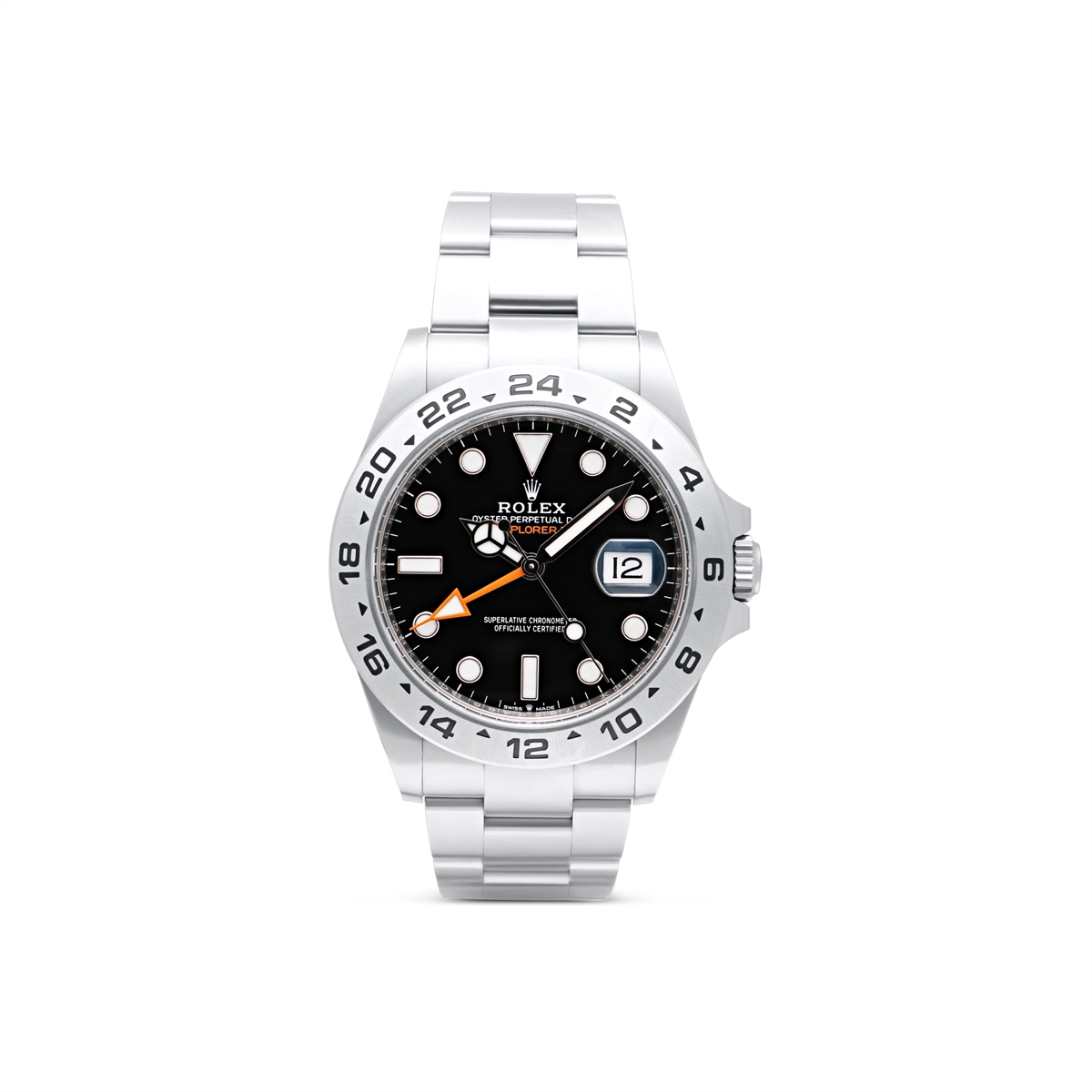 Rolex Explorer II Black Dial Oyster Bracelet 42mm (Preowned)