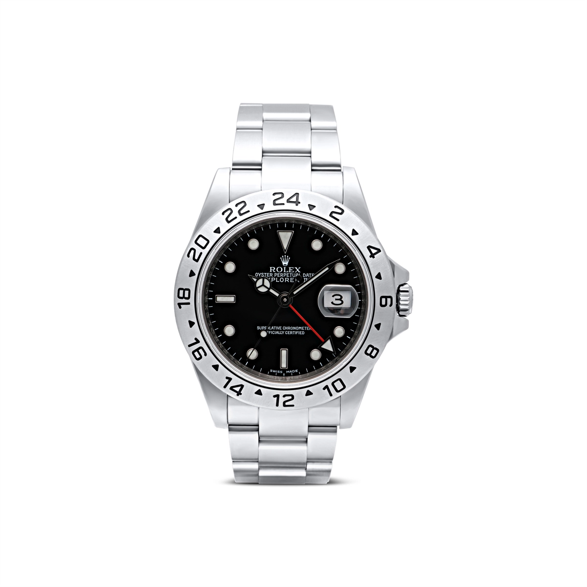 Rolex Explorer II Steel Black Dial Oyster Bracelet (Preowned)