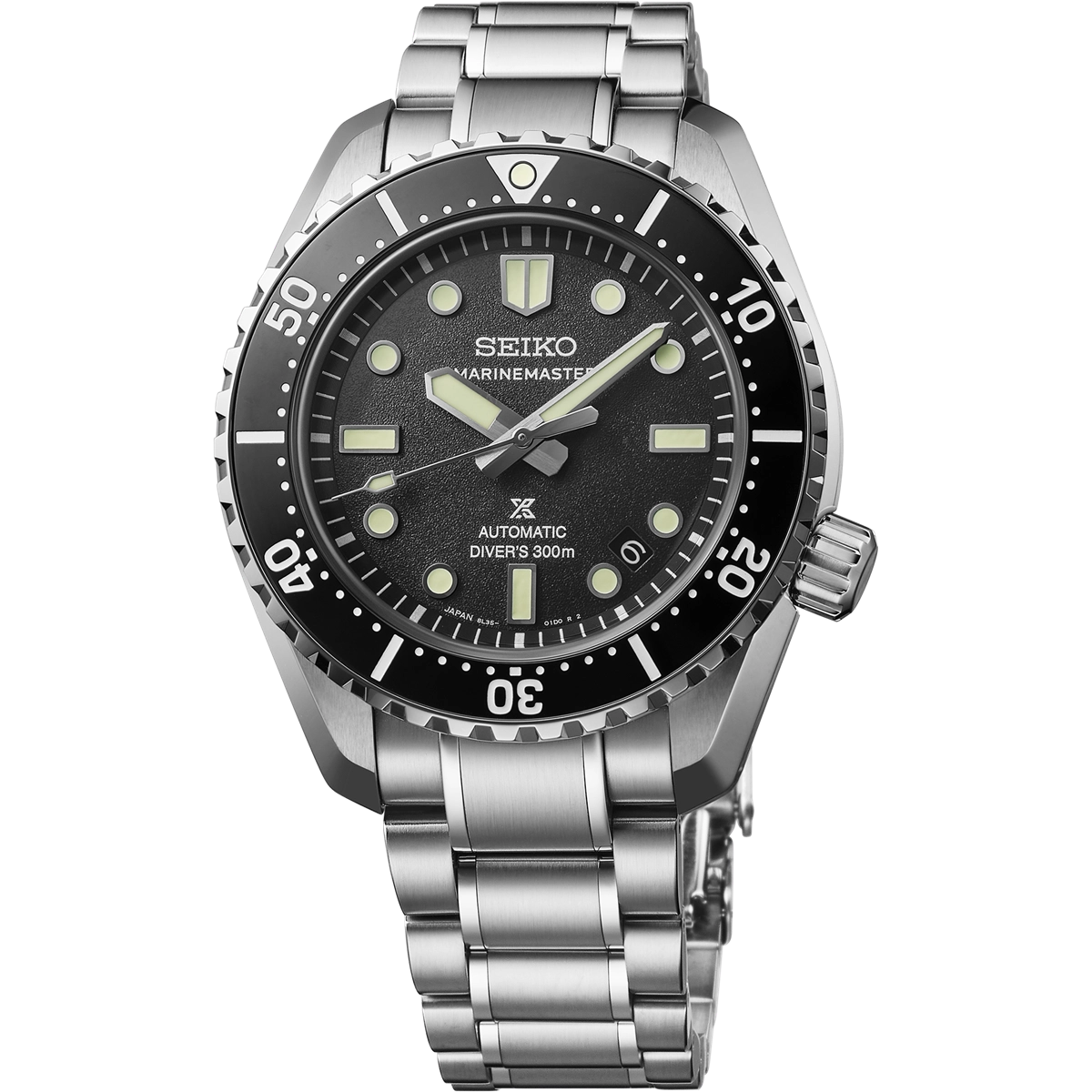 Seiko Prospex Luxe Marinemaster 42.6mm Black Dial