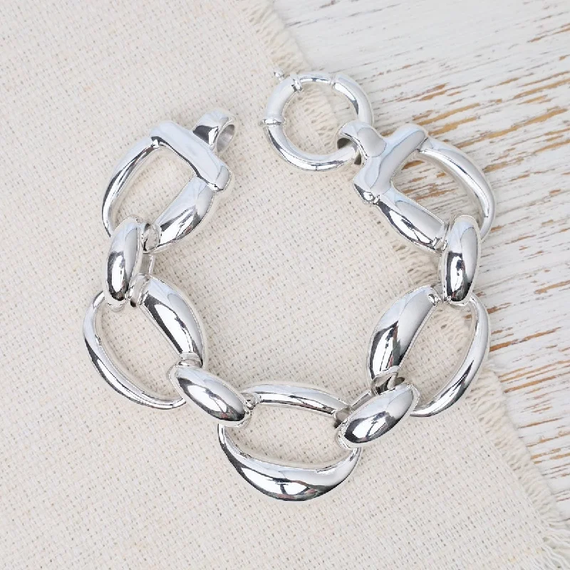 Electroform Loop Link Bracelet