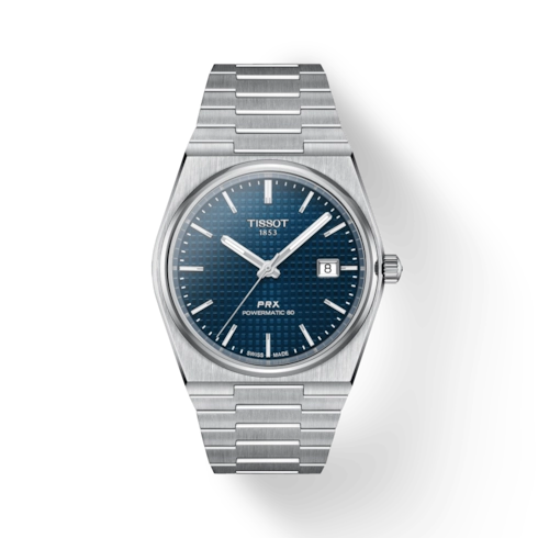 Tissot PRX Powermatic 80 Stainless Steel Blue Dial 39.5mm Automatic