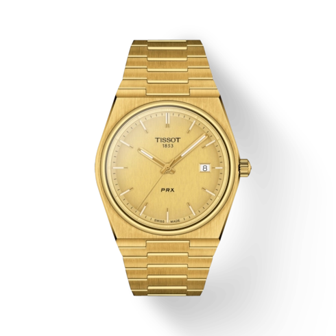 Tissot PRX Yellow Gold-PVD 40mm Quartz