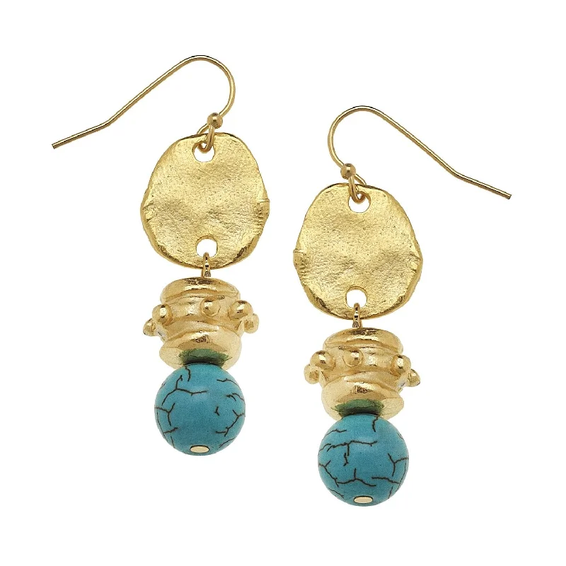 Turquoise Bentley Earrings